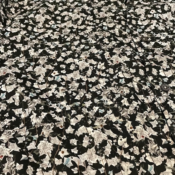 Men’s Bugatchi Shaped Fit Collared Cotton Button Down Long Sleeve Shirt Large - Picture 5 of 16